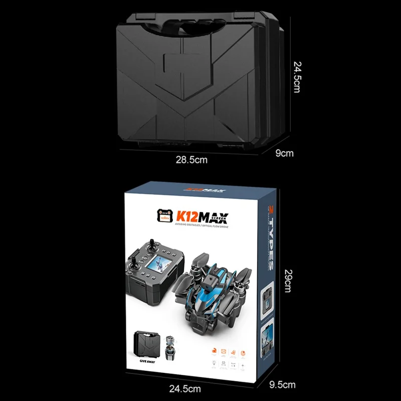 بسته بندی کوادکوپتر K12 Max