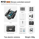 کوادکوپتر  K12 Max - تصویر 4