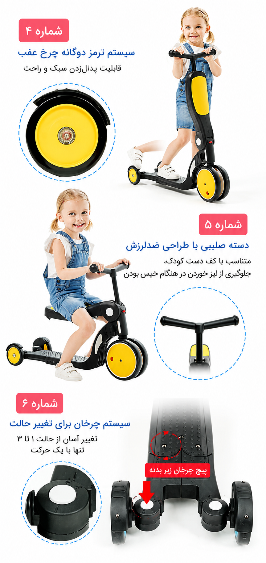 جزئیات طراحی اسکوتر کودک