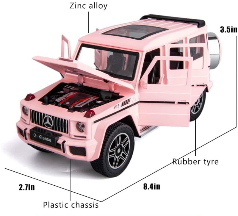 ماشین اسباب‌بازی مرسدس بنز G63 AMG مدل CZ118AD مقیاس ۱:۲۴ دودزا - تصویر 4