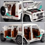 ماشین اسباب‌بازی مرسدس بنز G63 AMG مدل CZ118AD مقیاس ۱:۲۴ دودزا - تصویر 7
