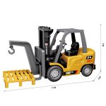 لیفتراک کنترلی شارژی مینیاتوری با ریموت و قلاب حمل بار